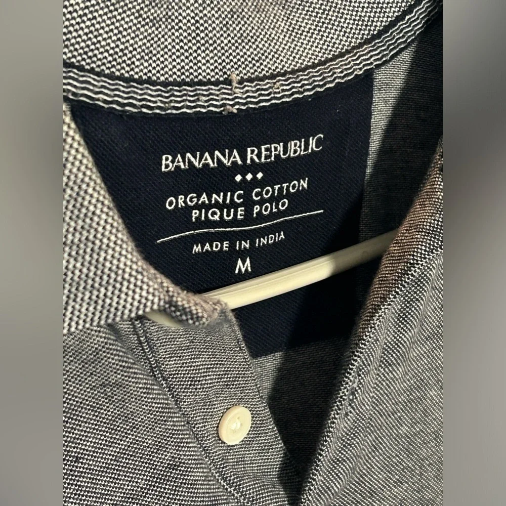 Banana Republic Organic Cotton Polo Medium